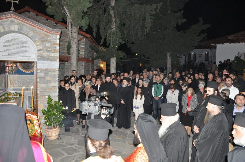 Ἑορτή Ἁγίου Γεωργίου τοῦ Νέου τοῦ Ὁμολογητοῦ στήν Ἱερά Μονή Ἀναλήψεως Σίψας Δράμας