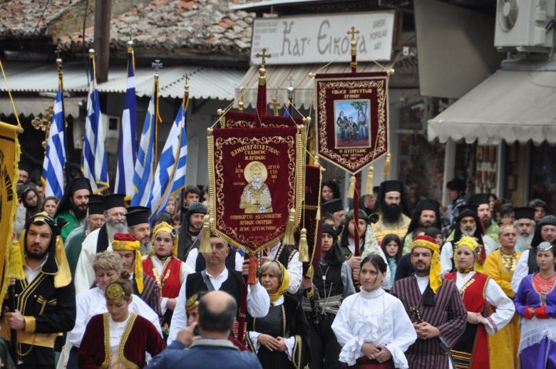 Τά ἱερά λείψανα τοῦ Ὁσίου καί Θεοφόρου Γεωργίου τοῦ νέου στήν πόλη τῆς Δράμας στίς 28-30 Μαρτίου 2014