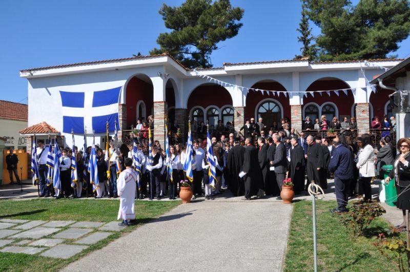 ΕΟΡΤΗ ΕΥΑΓΓΕΛΙΣΜΟΥ ΤΗΣ ΘΕΟΤΟΚΟΥ ΚΑΙ ΕΘΝΙΚΗΣ ΕΟΡΤΗΣ 25ης ΜΑΡΤΙΟΥ ΣΤΗΝ Ι.Μ. ΔΡΑΜΑΣ