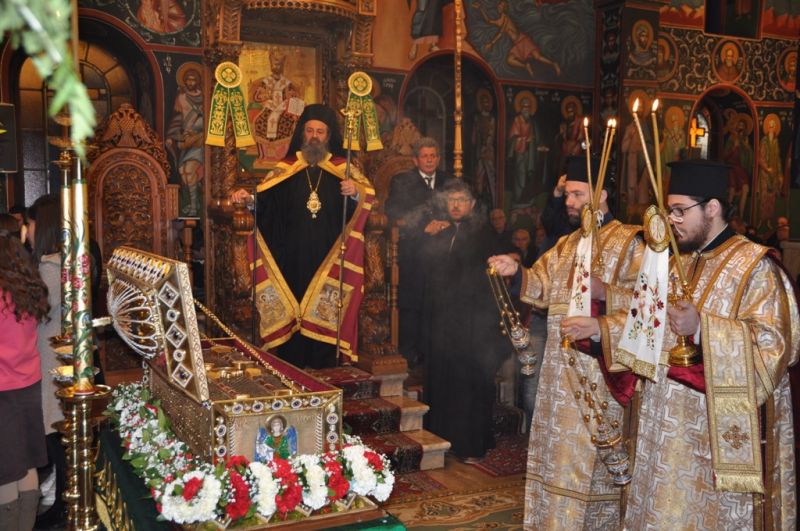  Ἡ σύναξη τοῦ ὁσίου καί θεοφόρου πατρός ἡμῶν Γεωργίου τοῦ Ὁμολογητοῦ