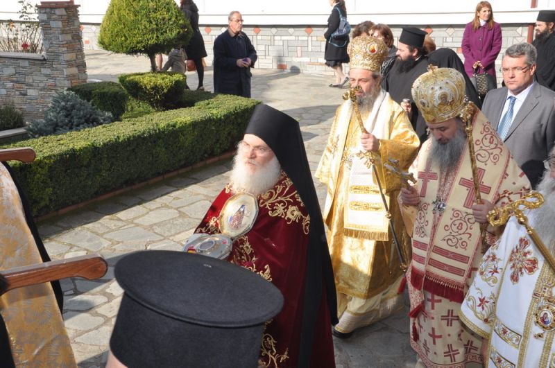 Ἡ μνήμη τοῦ ὁσίου καί θεοφόρου πατρός Γεωργίου τοῦ Ὁμολογητοῦ στήν Ἱερά Μονή Ἀναλήψεως (Σἰψας) Δράμας