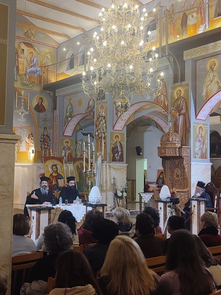 Ομιλία π. Σπυρίδωνα Βασιλάκου στη Σχολή Γονέων Δράμας