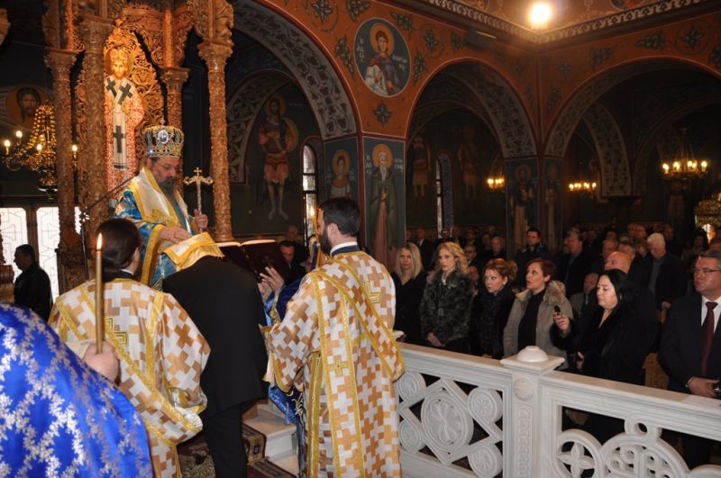 Θεοφάνεια στήν Ἱερά Μητρόπολη Δράμας