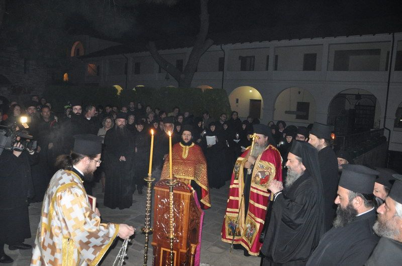 Ἑορτή Ἁγίου Γεωργίου τοῦ Νέου τοῦ Ὁμολογητοῦ στήν Ἱερά Μονή Ἀναλήψεως Σίψας Δράμας