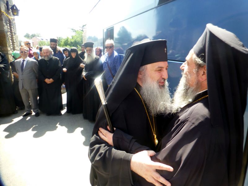 Ο Όσιος Γεώργιος Καρσλίδης στην Γεωργία.