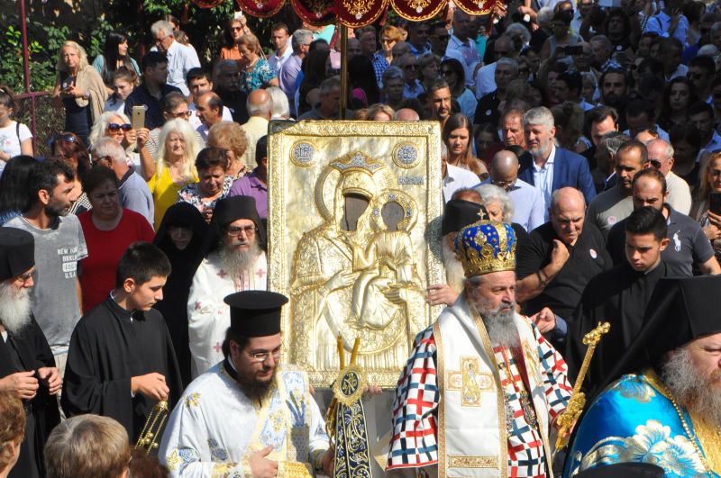 Δεκαπενταύγουστος στήν Ἱερά Μονή Εἰκοσιφοινίσσης