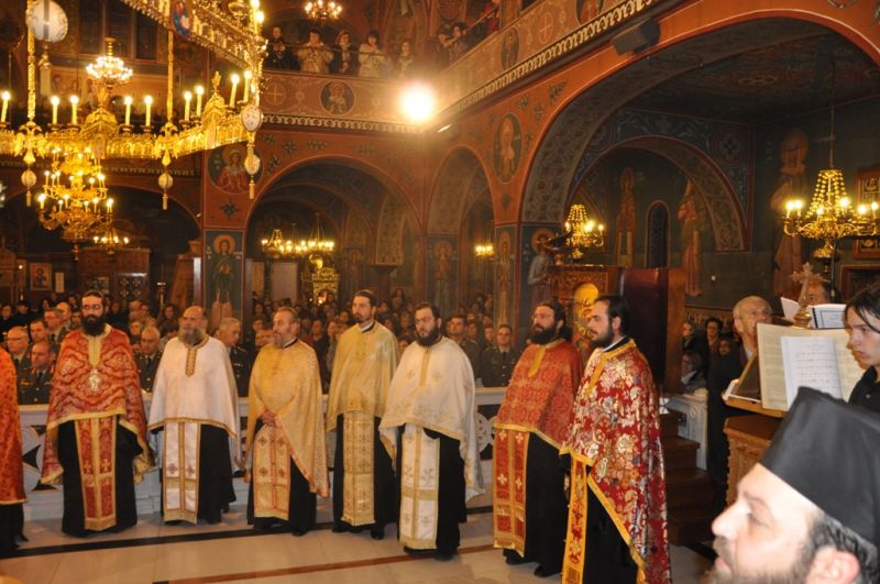 Ἡ μνήμη τῆς πολιούχου ἁγίας ἐνδόξου μεγαλομάρτυρος Βαρβάρας 2015