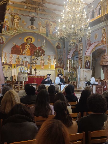 Ομιλία π. Σπυρίδωνα Βασιλάκου στη Σχολή Γονέων Δράμας