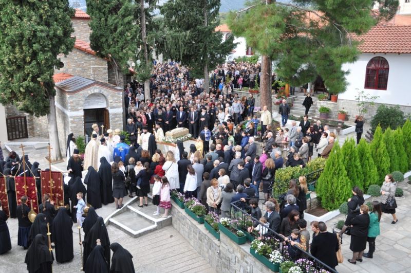 Εορτή Οσίου Γεωργίου του Ομολογητού (Καρσλίδη) 3,4-11-2012