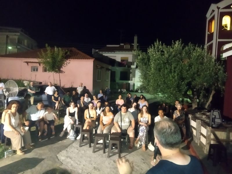 ΕΠΙΣΚΕΨΗ ΦΟΙΤΗΤΩΝ ΠΑΝΕΠΙΣΤΗΜΙΟΥ ΓΡΑΝΑΔΑΣ ΣΤΟΝ Ι.Ν. ΑΓ. ΑΝΑΡΓΥΡΩΝ ΔΡΑΜΑΣ