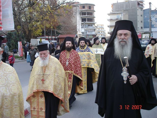 Λιτανεία Αγ.Βαρβάρας Πολιούχου 3-12-2007