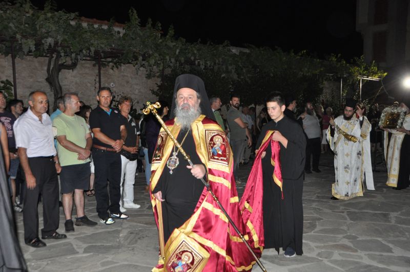 Δεκαπενταύγουστος στήν Ἱερά Μονή Εἰκοσιφοινίσσης