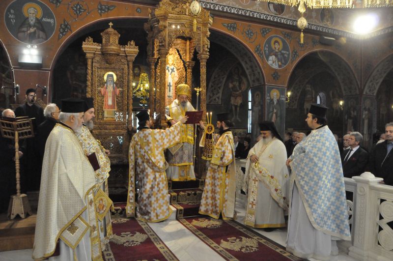 Ἡ ἑορτή τῶν Εἰσοδίων τῆς Θεοτόκου  στόν Ἱερό Μητροπολιτικό Ναό Δράμας καί τό κτητορικό μνημόσυνο στήν Ἱερά Μονή Εἰκοσιφοινίσσης