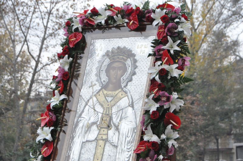 Ἡ ἑορτή τῆς πολιούχου μας ἁγίας μεγαλομάρτυρος Βαρβάρας -2019