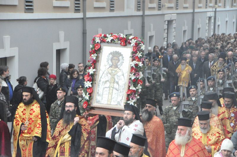 Ἡ ἑορτή τῆς πολιούχου μας ἁγίας μεγαλομάρτυρος Βαρβάρας -2019