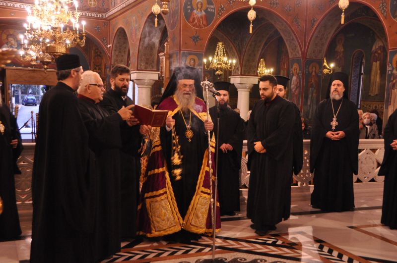 Ἡ ἑορτή τῶν Εἰσοδίων τῆς Θεοτόκου  στόν Ἱερό Μητροπολιτικό Ναό Δράμας - 2022