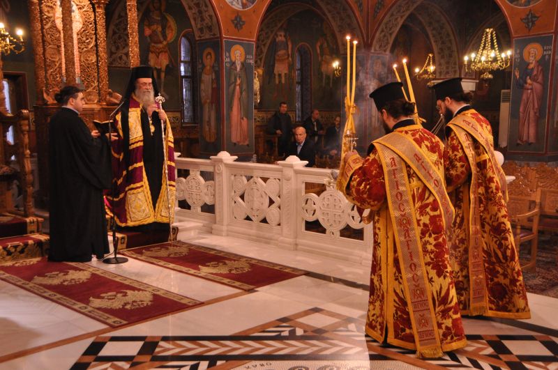 Ἡ ἑορτή τῶν Εἰσοδίων τῆς Θεοτόκου  στόν Ἱερό Μητροπολιτικό Ναό Δράμας - 2022
