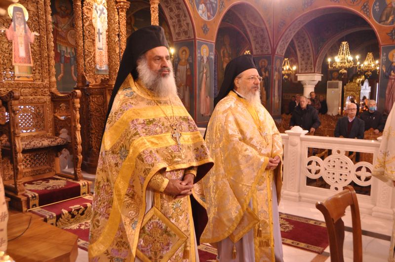 Ἡ ἑορτή τῶν Εἰσοδίων τῆς Θεοτόκου  στόν Ἱερό Μητροπολιτικό Ναό Δράμας - 2022