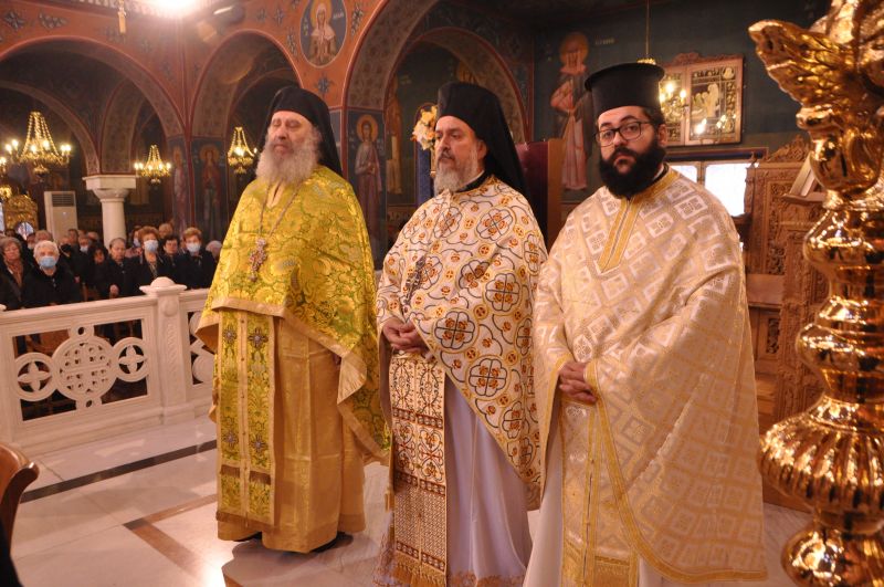 Ἡ ἑορτή τῶν Εἰσοδίων τῆς Θεοτόκου  στόν Ἱερό Μητροπολιτικό Ναό Δράμας - 2022
