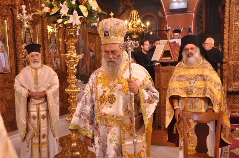 Ἡ ἑορτή τῶν Εἰσοδίων τῆς Θεοτόκου  στόν Ἱερό Μητροπολιτικό Ναό Δράμας - 2022