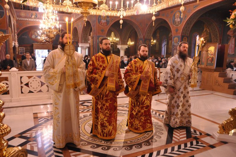 Ἡ ἑορτή τῶν Εἰσοδίων τῆς Θεοτόκου  στόν Ἱερό Μητροπολιτικό Ναό Δράμας - 2022