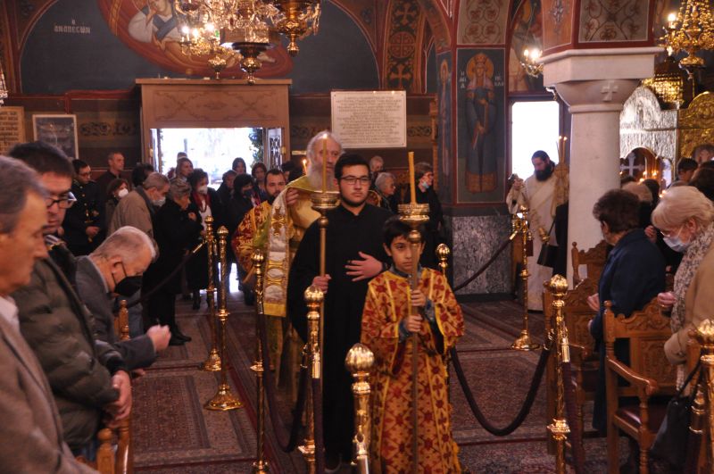 Ἡ ἑορτή τῶν Εἰσοδίων τῆς Θεοτόκου  στόν Ἱερό Μητροπολιτικό Ναό Δράμας - 2022