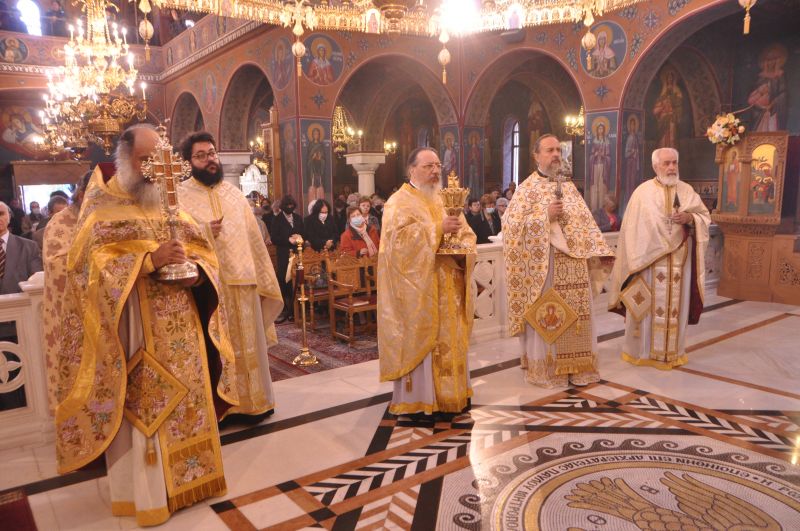 Ἡ ἑορτή τῶν Εἰσοδίων τῆς Θεοτόκου  στόν Ἱερό Μητροπολιτικό Ναό Δράμας - 2022