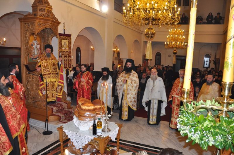 Ἡ ἑορτή τοῦ ἁγίου μεγαλομάρτυρος Εὐγενίου τοῦ Τραπεζουντίου