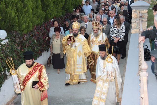 Εγκαίνια Ιερού Ναού Αγίων Ραφαήλ, Νικολάου και Ειρήνης Πανοράματος Δράμας 11-10-2009