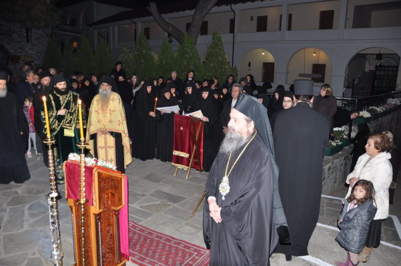 Ἡ μνήμη τοῦ ὁσίου καί θεοφόρου πατρός Γεωργίου τοῦ Ὁμολογητοῦ στήν Ἱερά Μονή Ἀναλήψεως (Σἰψας) Δράμας