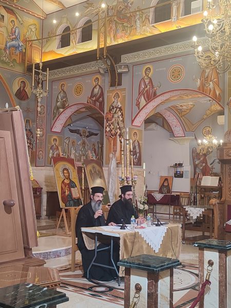 Ομιλία π. Σπυρίδωνα Βασιλάκου στη Σχολή Γονέων Δράμας