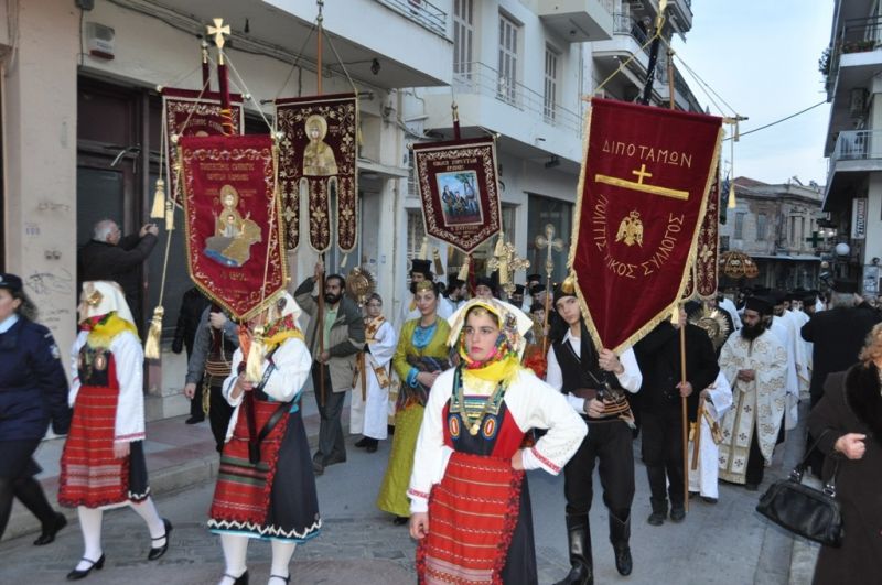 ΕΟΡΤΑΣΜΟΣ ΑΓΙΑΣ ΒΑΡΒΑΡΑΣ ΠΟΛΙΟΥΧΟΥ ΤΗΣ ΔΡΑΜΑΣ 2013