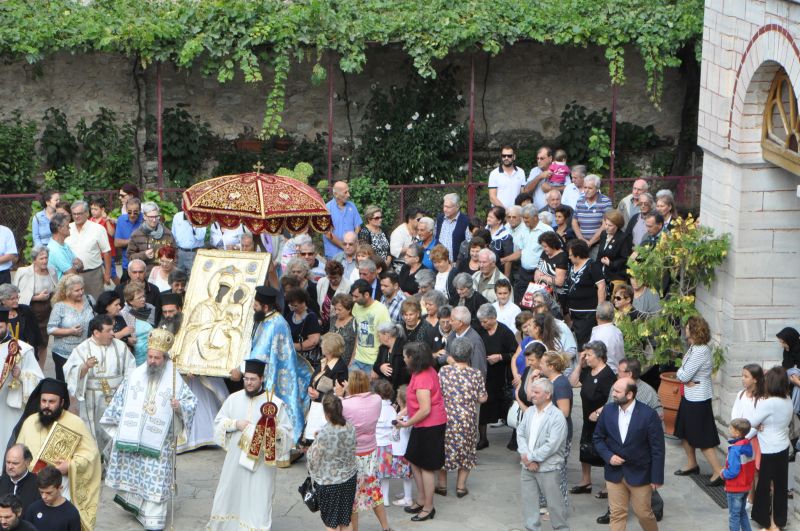 Ἡ ἑορτή τοῦ Γενεθλίου τῆς Ὑπεραγίας Θεοτόκου  στήν Ἱερά Μονή Εἰκοσιφοινίσσης.