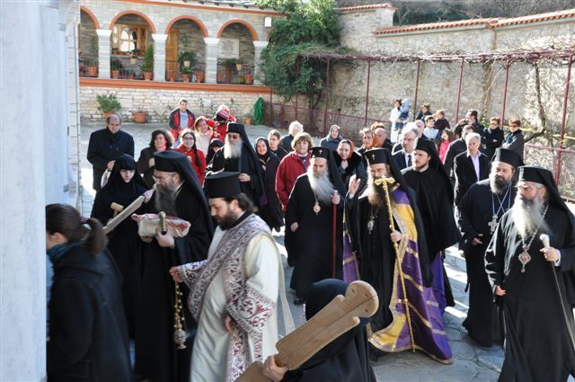 Υποδοχή Λειψάνου Αγ. Διονυσίου στην Ιερά Μονή Εικοσιφοινίσσης 3-1-2010