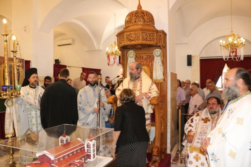 Τά ἐγκαίνια τοῦ ἱεροῦ Ναοῦ Ἁγίων Ἀναργύρων Δράμας