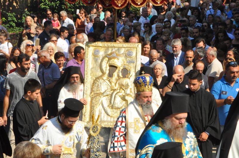 Δεκαπενταύγουστος στήν Ἱερά Μονή Εἰκοσιφοινίσσης