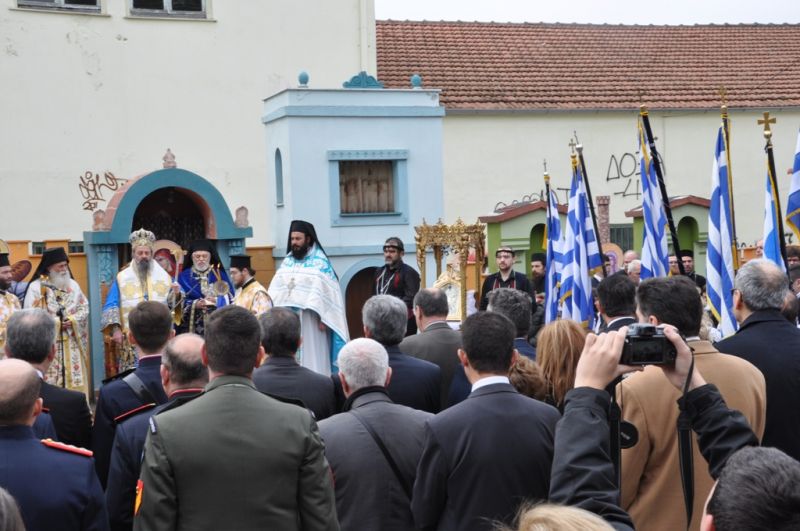 Ὁ ἑορτασμός τῆς 25ης Μαρτίου στήν Ἱερά μας Μητρόπολη