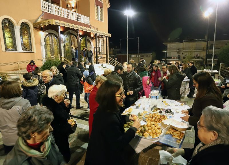 ΒΑΣΙΛΟΠΙΤΑ ΚΙΒΩΤΟΥ Ι.Ν. ΑΓ. ΧΡΥΣΟΣΤΟΜΟΥ ΔΡΑΜΑΣ 2020