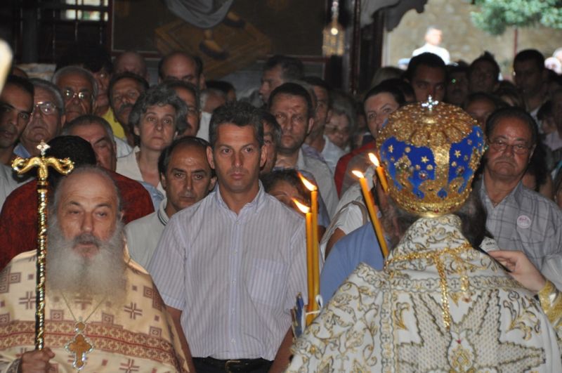Ἑορτή τῆς Κοιμήσεως τῆς Θεοτόκου στήν Εἰκοσιφοίνισσα