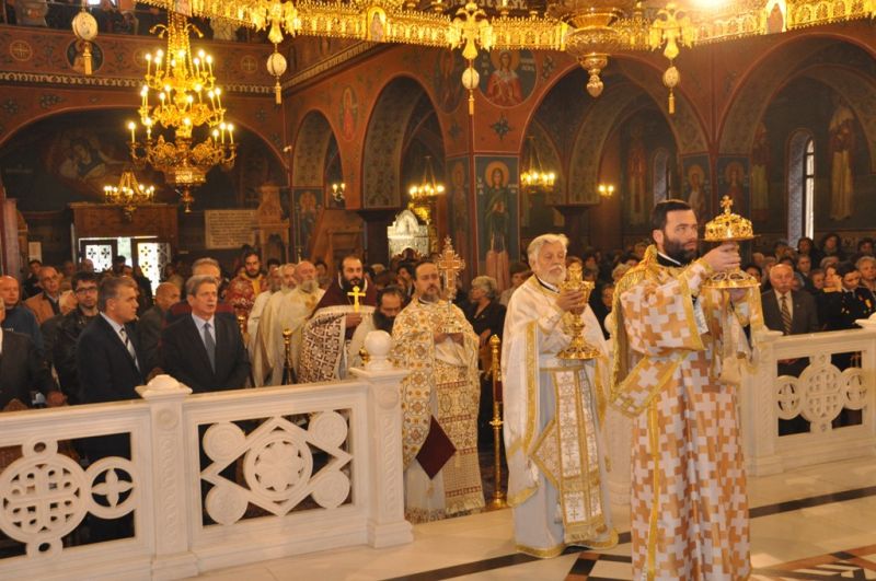 Ἡ ἑορτή τῶν Εἰσοδίων τῆς Θεοτόκου στήν Ἱερά Μητρόπολη Δράμας