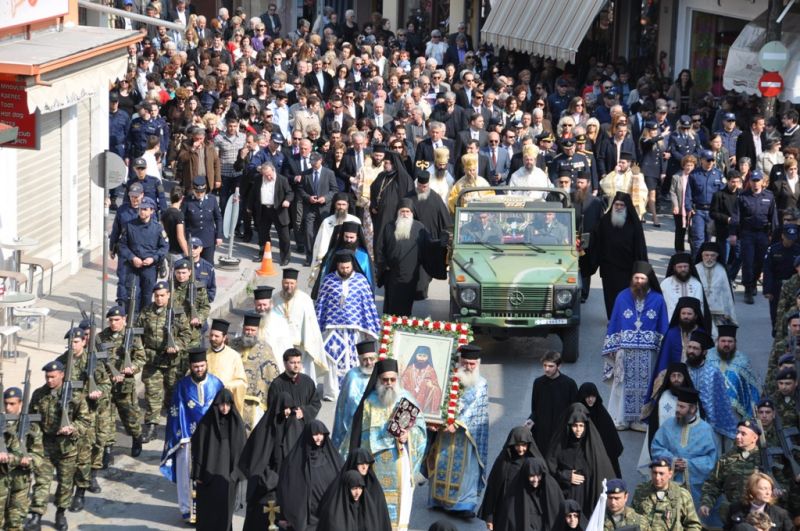 Σύναξη τοῦ Ὁσίου πατρός ἡμῶν Γεωργίου τοῦ Ὁμολογητοῦ τοῦ ἐν Δράμᾳ 25-3-2012