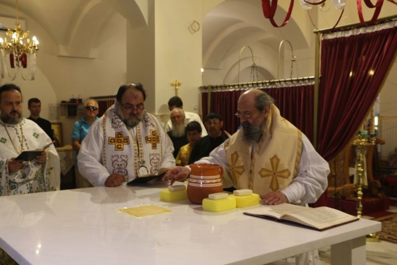 Τά ἐγκαίνια τοῦ ἱεροῦ Ναοῦ Ἁγίων Ἀναργύρων Δράμας