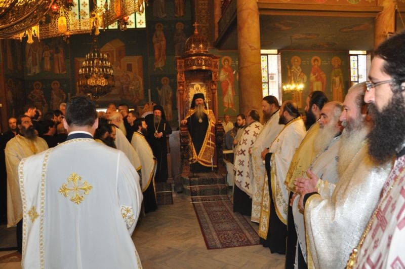 Τά ὀνομαστήρια τοῦ  Ἐπισκόπου μας   -  Τά  Ἐλευθέρια  τῆς  Δράμας