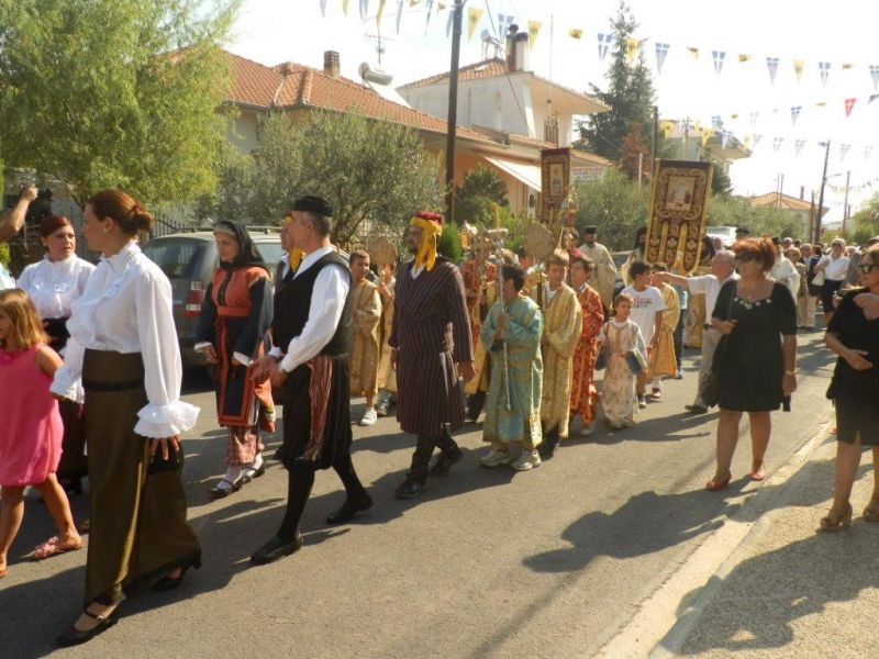 XΡΟΝΙΚΟ  ΠΑΝΗΓΥΡΕΩΣ ΙΕΡΟΥ ΝΑΟΥ ΑΓΙΟΥ ΧΡΥΣΟΣΤΟΜΟΥ 2013