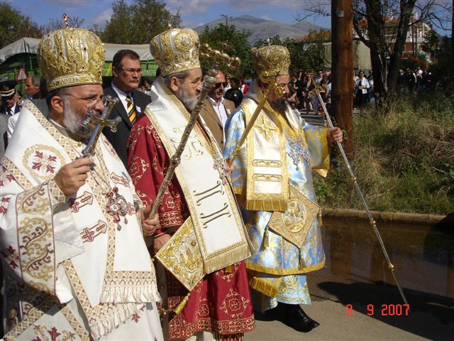 Χρονικό Πανηγύρεως Ιερού Ναού Αγίου Χρυσοστόμου (8-9/09/07)