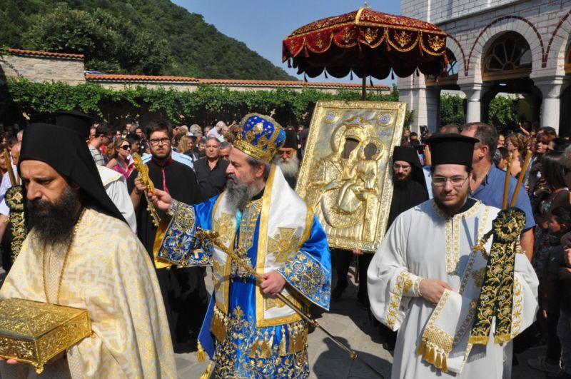 Ἡ ἑορτή τῆς μεταστάσεως τῆς Ὑπεραγίας Θεοτόκου. 2015