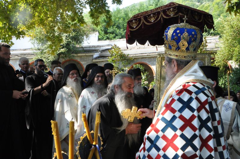 Δεκαπενταύγουστος στήν Ἱερά Μονή Εἰκοσιφοινίσσης