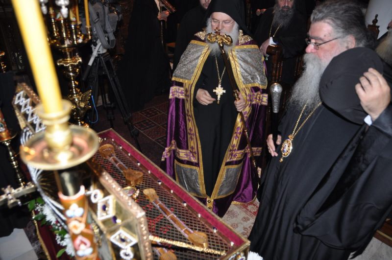 Ἡ μνήμη τοῦ ὁσίου καί θεοφόρου πατρός Γεωργίου τοῦ Ὁμολογητοῦ στήν Ἱερά Μονή Ἀναλήψεως (Σἰψας) Δράμας