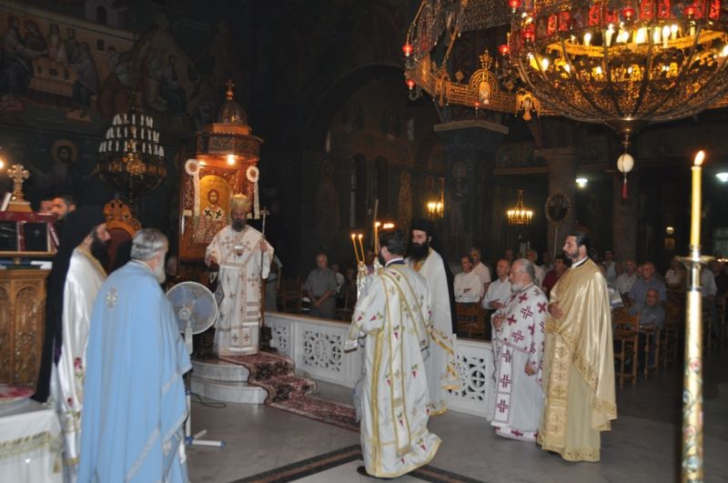 Ἱερά ἀγρυπνία στή μνήμη  τῆς Παναγίας τῆς Γοργοϋπηκόου