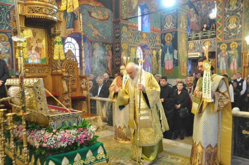 Σύναξη τοῦ Ὁσίου πατρός ἡμῶν Γεωργίου τοῦ Ὁμολογητοῦ τοῦ ἐν Δράμᾳ